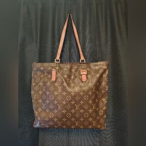 Louis Vuitton Monogram Cabas Mezzo Tote